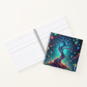 "Der fantastische Wald - Fantasievolle Reisen" Notizblock (Innenseite)