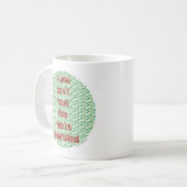 Der farbenblinde Test Kaffeetasse (Vorderseite Links)