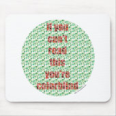 Der farbenblinde Test Mousepad (Vorne)