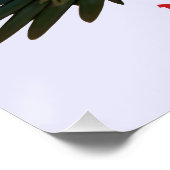 Der farbenfrohe australische Papagei Poster (Ecke)