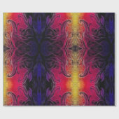 Der farbenfrohe Garten Geschenkpapier (Flach)