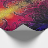 Der farbenfrohe Garten Geschenkpapier (Ecke)