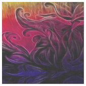 Der farbenfrohe Garten Stoff (Nahaufnahme)