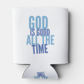 Der farbenfrohe Gott ist immer gut - Christlich Dosenkühler (Rückseite)