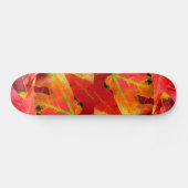 Der farbenfrohe Herbst lässt nach. Skateboard (Horizontal)