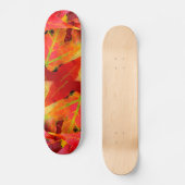 Der farbenfrohe Herbst lässt nach. Skateboard (Vorderseite)