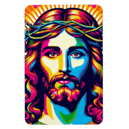 Der farbenfrohe Jesus-Magnet! Magnet