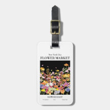 Der farbenfrohe New Yorker City Blume Market Lower