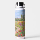 Der farbenfrohe Pfad Trinkflasche (Rückseite)