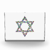 Der farbenfrohe Star von David Fotoblock (Vorderseite)