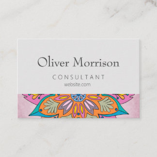 Der farbenfrohe Zirkel Indiens: Ein dekoratives Ma Treuekarte