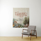 Der farbige Stift Lasse den Hintergrund des Abente Wandteppich (Beispiel)