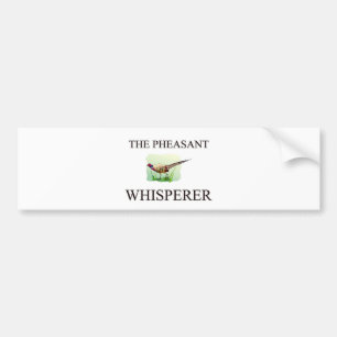 Der FasanWhisperer Autoaufkleber