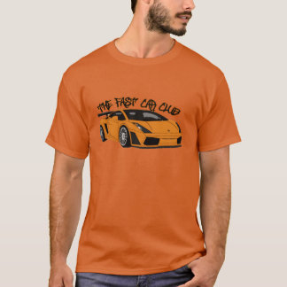 Der Fast Car Club Retro-Familie T-Shirt