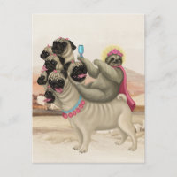 Der Faultier der Babylon-Postkarte