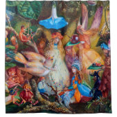 Der Favorit der Fairies, John Anster Fitzgerald Duschvorhang (Vorderseite)