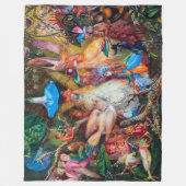 Der Favorit der Fairies, John Anster Fitzgerald Fleecedecke (Vorderseite)
