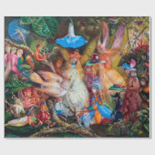 Der Favorit der Fairies, John Anster Fitzgerald Geschenkpapier (Flach)