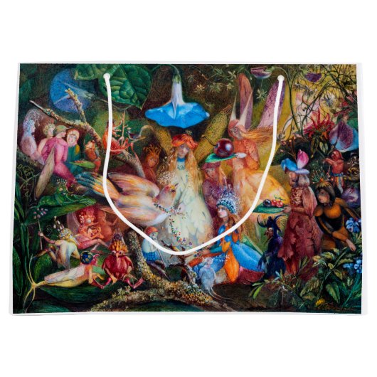 Der Favorit der Fairies, John Anster Fitzgerald Große Geschenktüte (Vorderseite)