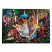 Der Favorit der Fairies, John Anster Fitzgerald Große Geschenktüte (Rückseite)