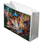 Der Favorit der Fairies, John Anster Fitzgerald Große Geschenktüte (Vorderseite Schrägansicht)