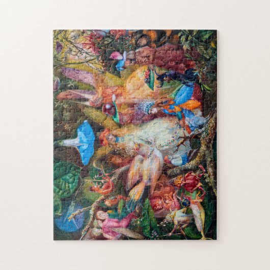 Der Favorit der Fairies, John Anster Fitzgerald Puzzle (Vertikal)