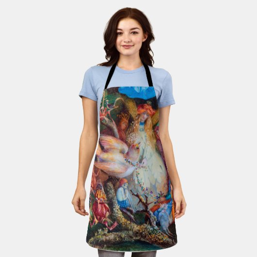 Der Favorit der Fairies, John Anster Fitzgerald Schürze (Getragen)