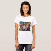 Der Favorit der Fairies, John Anster Fitzgerald T-Shirt (Vorne ganz)