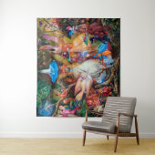 Der Favorit der Fairies, John Anster Fitzgerald Wandteppich (Beispiel)