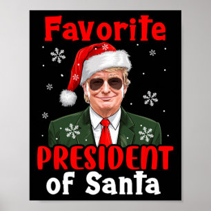 Der Favorit für den Präsidenten von Weihnachten Tr Poster