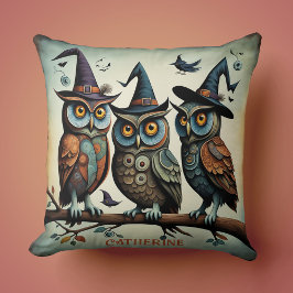 Der Feathered Coven Kissen