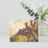 Der Feen-Falkner-Vogel Postkarte (Stehend Vorderseite)