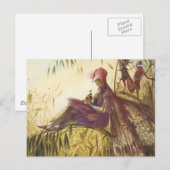 Der Feen-Falkner-Vogel Postkarte (Vorne/Hinten)