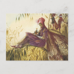 Der Feen-Falkner-Vogel Postkarte