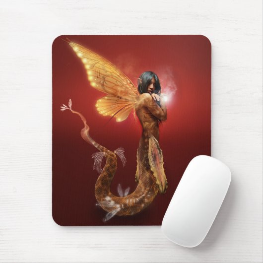 Der feenhafte Drache Mousepad (Mit Mouse)