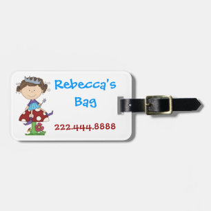 Der feenhafte Gepäckanhänger des Mädchens