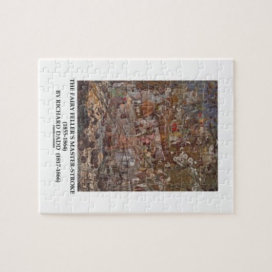 Der feenhaften Meister-Anschlag des Holzfällers Puzzle (Horizontal)