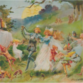 „Der Feentanz“ von ES Hardy Aufkleber (Vorderseite)