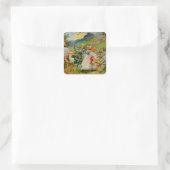 „Der Feentanz“ von ES Hardy Quadratischer Aufkleber (Tasche)