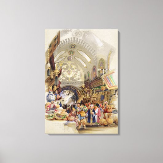 Der fehlende Tcharsky oder der ägyptische Markt in Leinwanddruck (Vorderseite)