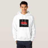 Der Fehlercode, der auf Selbstvertrauen läuft Hoodie (Vorne ganz)