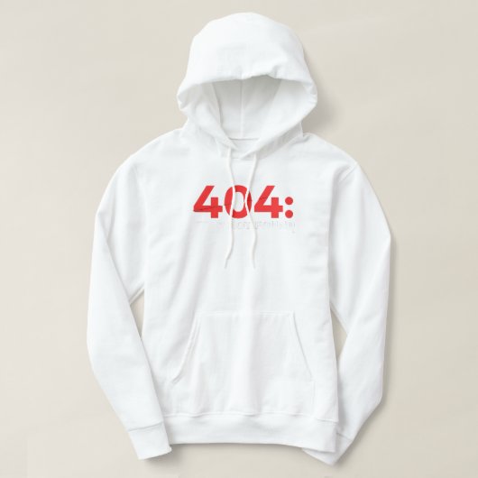 Der Fehlercode, der auf Selbstvertrauen läuft Hoodie (Design vorne)