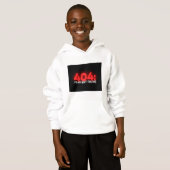 Der Fehlercode, der auf Selbstvertrauen läuft Hoodie (Vorne ganz)