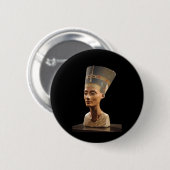 Der Fehlschlag der Königin Nefertiti Button (Vorne & Hinten)