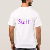 Der Feier-Standort T-Shirt (Rückseite)