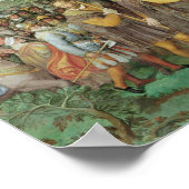 Der feierliche Eingang des Kaisers Charles V. Poster (Ecke)