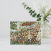 Der feierliche Eingang des Kaisers Charles V. Postkarte (Stehend Vorderseite)