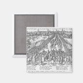 Der feierliche Eintrag von Matthias Magnet (Vorderseite/Rückseite)