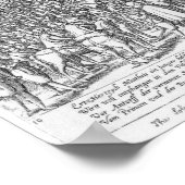 Der feierliche Eintrag von Matthias Poster (Ecke)