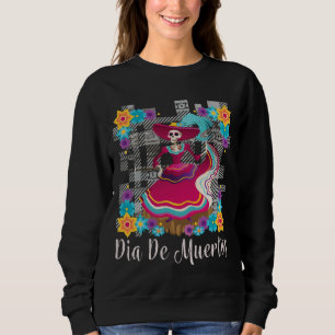 Der Feiertag Frauen Dia de Muertos (Tag der Toten) Sweatshirt